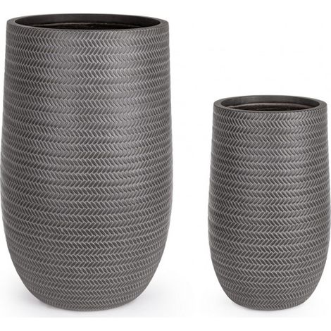 Set2 P.Vaso Tressage To Alto Antracite (1/3)