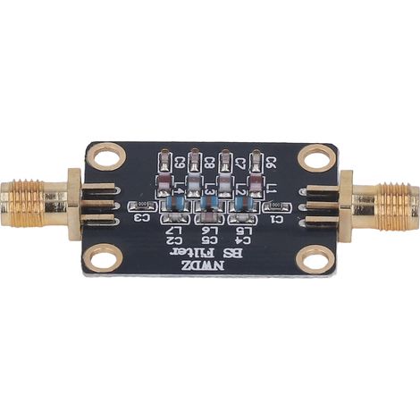 Filtre coupe-bande 88-108 MHz anti-interférences FM, module réducteur de bruit à faible perte pour purification du signal (1/5)