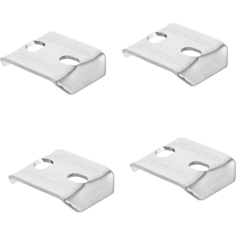 Patins antidérapants pour base de porte-serviettes, accessoires de montage pour installation de quincaillerie de salle de bain, lot de 4 (1/5)