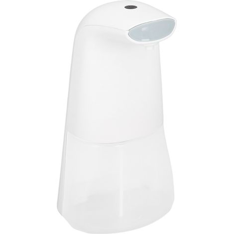 Distributeur de savon automatique sans contact avec capteur infrarouge, ergonomique, alimenté par piles, pour cuisine et salle de bain, mousse (piles) (1/5)