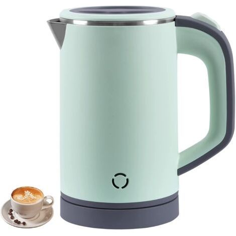 Kleine Reise-Wasserkocher 800 ml - Reise-Wasserkocher - 5 Minuten - Tragbarer Wasserkocher - Mini-Camping-Wasserkocher - Leise - Reise-Wasserkocher aus Edelstahl - Reise-Wasserkocher (1/5)