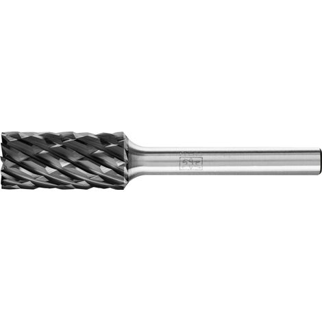 PFERD TOOLS Hartmetall Hochleistungsfrässtift STEEL Zylinder ZYAS stirn Ø 12x25mm Schaft-Ø 6mm HICOAT Stahl (1/5)