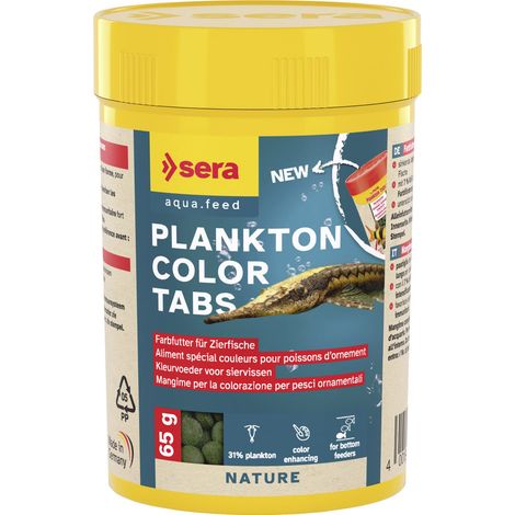 Sera Fischfutter Plankton Color Tabs 100 ml Pellets