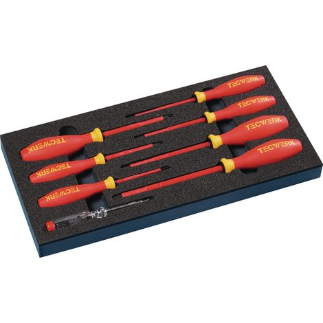 Module d'outils 8 pièces 1/3 module fente 2,5-6,5/PH 1,2 TECWERK (1/4)