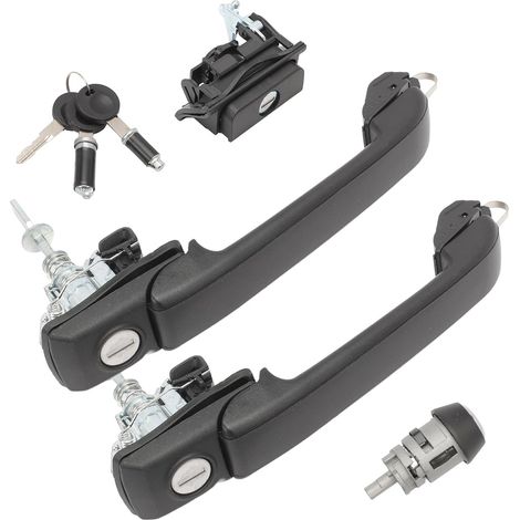 Serrure de poignée de porte pour Golf 3 clés d'allumage 1H0898081 Kit Golf Mk3 (1/5)