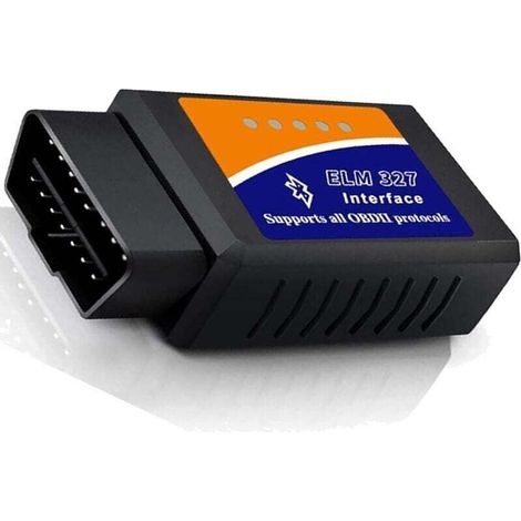 Adaptateur Bluetooth OBD2 pour Android Windows, appareil de diagnostic de voiture, adaptateur OBD pour tous les protocoles OBDII, appareil de diagnostic de voiture, adaptateur OBD pour tous les (1/4)