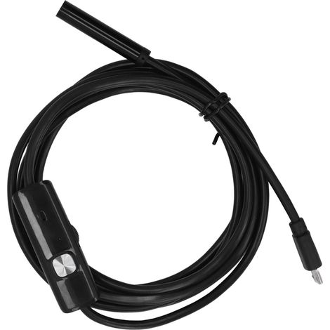 Industrielles USB-Endoskop mit 6 LEDs, 7-mm-Sonde, Rohrinspektionskamera, IP67 wasserdicht, 2 Meter / 6,6 Fuß (1/5)