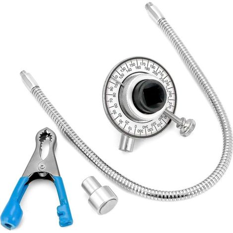 1/2" Jauge de Serrage Angulaire avec Bras Magnétique et Bras à Griffes Clé Dynamométrique à Bras Clip (1/5)