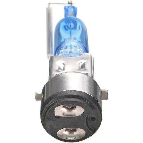 2x BA20D Halogenlampe, neutralweiß, 50 W, 4500–5000 K, Autoscheinwerfer, 12 V