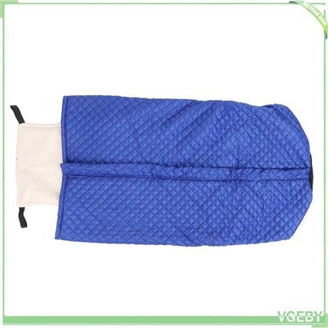 Couverture - FAFEICY - Double couche épaisse - Résiste au vent froid - Noir Bleu - Mixte (1/5)