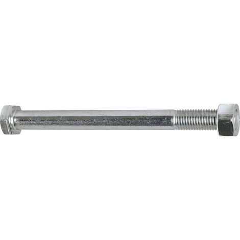 Baubolzen M12x130mm Sechskantschraubenmit Mutter - Bauschrauben EN14592, Stahl verzinkt 4.8 - 50 Stück