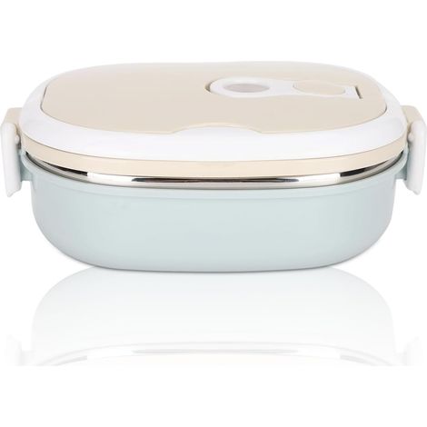 Bento Lunch Box, 900 ml Boîte à lunch isolante en acier inoxydable (1/5)