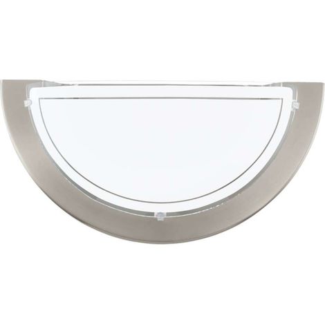 Applique da interno Eglo planet 1 Ø 29 cm nichel 1 x e27