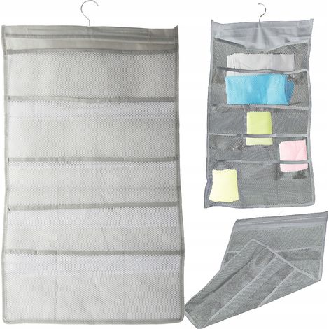 Organizador colgante para ropa interior gris (300) GABA (1/5)