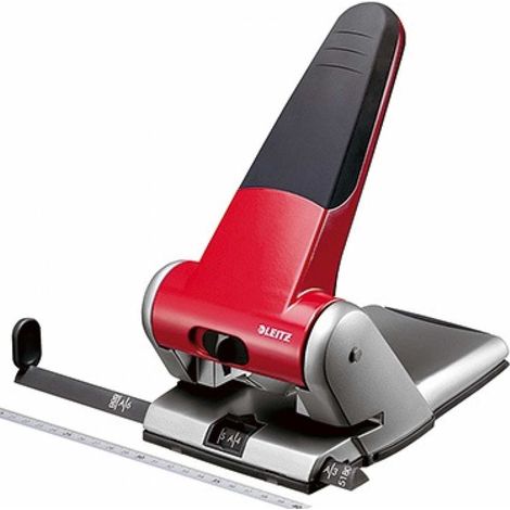 Leitz Heavy Duty 5180 Ergonomischer Perforator Rot (1/5)