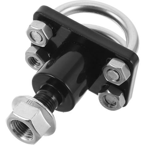 Attelage en Acier pour remorque de vélo : connecteur d'attelage pour remorque de vélo - Fixation de tête de remorquage en Acier - pour - Accessoire de remorquage pour Poussette Cargo (1/5)