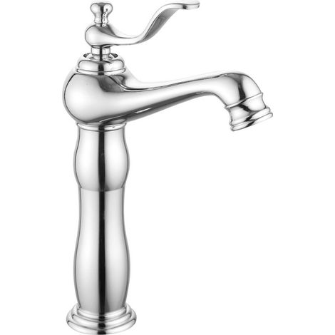 Mexen Vela grifo alto de lavabo, cromo - 744510-00 (1/2)