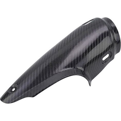 Pare-chaleur pour tuyau d'échappement des motos R1200GS 2013-2018 et R1250GS 2019-2023, offrant une protection contre les brûlures. (1/3)