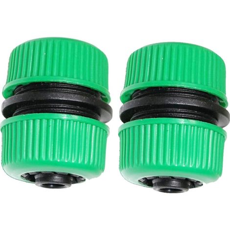 Reparador Manguera de Jardin 1/2'' 15mm  Pack 2 Union Manguera Jardin  Repara tu manguera en minutos (1/5)