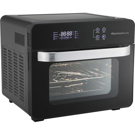 Melchioni 118340025 Backofen 24 l 1700 W Schwarz