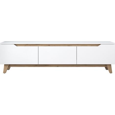 TV-Möbel aus Holz "Digi" - 180 x 35 x 48 cm - Beige