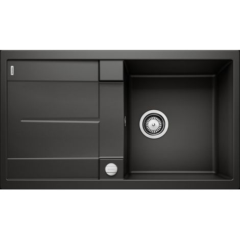 Evier Blanco Metra 5S Silgranit - NOIR - Vidage : Automatique