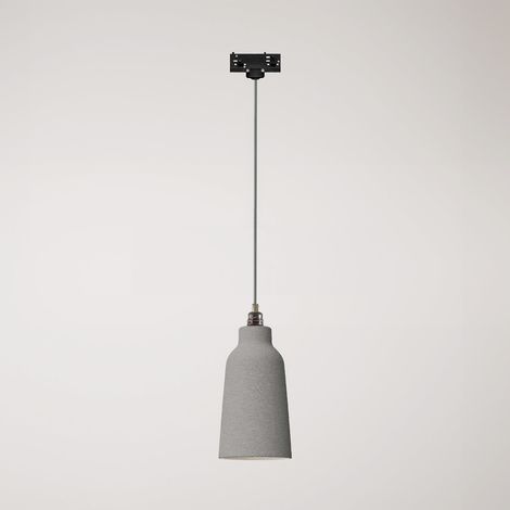 Creative Cables - Lampa wisząca z kloszem i adapterem szynowym - lampa w zestawie