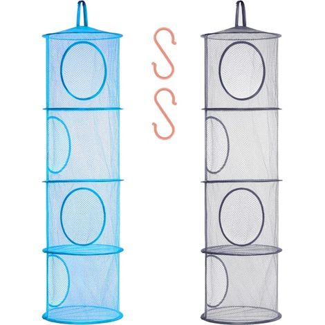 Filiyano – organisateur – Filet de rangement suspendu pliable, sacs gain de place, organisateur, compartiment de rangement suspendu pour peluches (1/5)