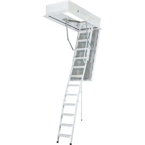 Wippro Dachbodentreppe Basic Stair Smart Lukenmaß 140x70cm (1/5)