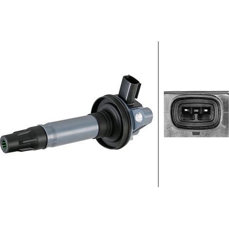 Bobine d'allumage HELLA 5DA 358 102-801 FORD USA 7T4E-12A375-ED 7T4E-12A375-EE