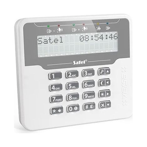 Satel VERSA-LCDM-WH tastiera bianca con schermo LCD