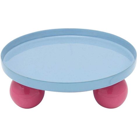 Plateau rond en métal Double Funky (1/3)