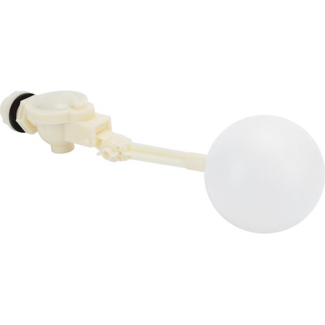 Vanne à flotteur réglable en plastique DN20 G3/4 po pour réservoir d'eau et château d'eau (1/5)