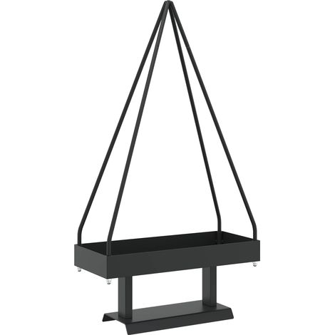 Metall Weihnachtsbaum KUOPIO 60 cm Stahl Schwarz vidaXL (1/5)