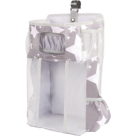 Sac de rangement pour bébé pliable de grande capacité à suspendre (étoile)