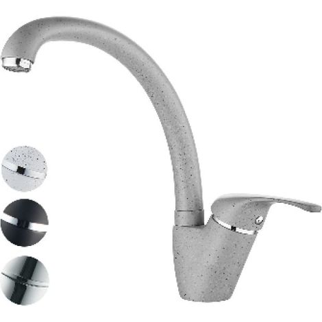 MONOCOMANDO LAVELLO MONOFORO CANNA ALTA LIVORNO Granito Bianco