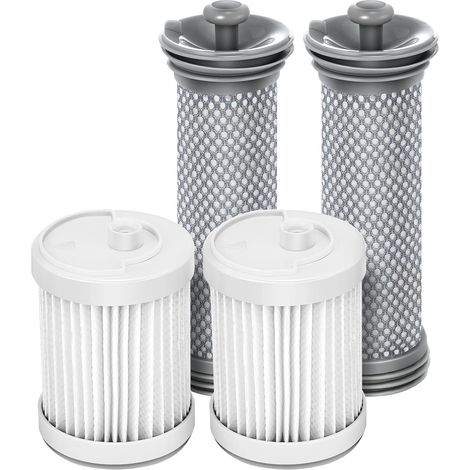 Ersatzfilterset kompatibel mit den kabellosen Staubsaugern Tineco A10/A11 Hero, A10/A11 Master Pure One S11, inklusive 2 Vorfiltern und 2 HEPA-Filtern (1/5)