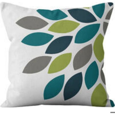 Housse Coussin Extérieur - Polyester Imperméable - Pour Jardin Terrasse Patio - 45x45 Cm - Lot De 4 (1/4)
