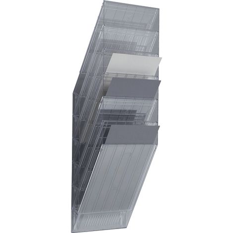 DURABLE, Distributeurs muraux de prospectus, format vertical,