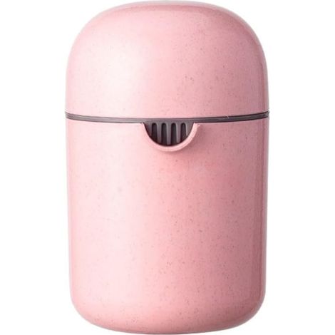 Presse-agrumes manuel avec 8 ailettes (rose) Matériau PP robuste, passe au lave-vaisselle, facile à nettoyer, usage quotidien, construction en plastique sans BPA (1/5)