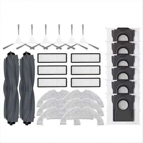 Accessoires pour aspirateur D10 Plus Gen 2 RLD32GD : Pièces détachées, rouleau principal, brosse latérale, filtre HEPA, chiffon de nettoyage