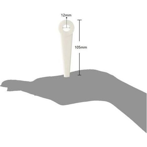 36Pcs Lames de Rechange pour Stihl Coupe Bordure Polycut 5-3,6-3,7-3,10-3,20-3,40-3,41-3 (1/4)