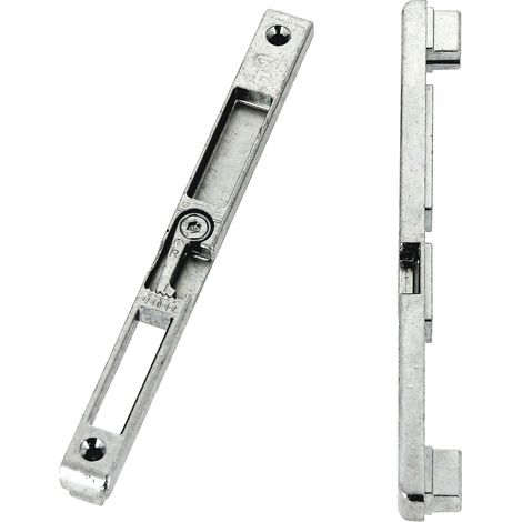 Ferco – Gâche centrale OF1 droite pour crémone – Compatible PVC – Finition FerGUard pour résistance à l'usure – Installation directe sans adaptation