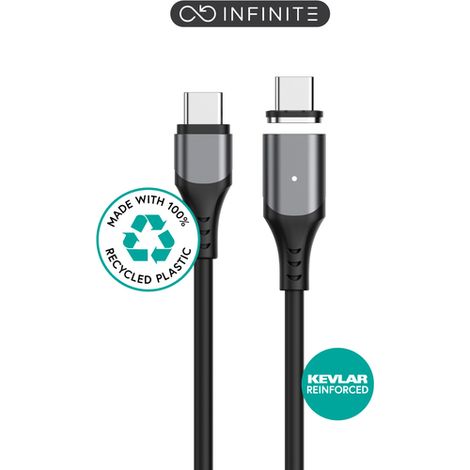 Cavo USB-C magnetico 100W 2m GRS (1/3)