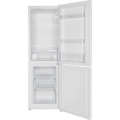 Kühlschrank Kühl Gefrierkombination Standgerät freistehend Weiß 144 cm Respekta