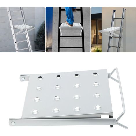 Accessoires lourds de plate - forme de travail d'échelle, plate - forme de travail de travail de hauteur, peut porter jusqu'à 150 kg, 26.5  35  43.5cm (1/5)