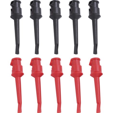 5 Paires de Pinces Crocodiles Mini pour Multimètre, Soudure Type Testeur de Circuit J.30007 (1/5)