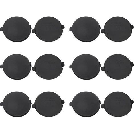 Convient pour 12 couvercles de crochet de remorque de pare-chocs arrière de voiture BHN1-50-EK1-BB et BHN1-50-EL1-BB, applicable aux modèles 2014, 2015 et 2016. (1/3)