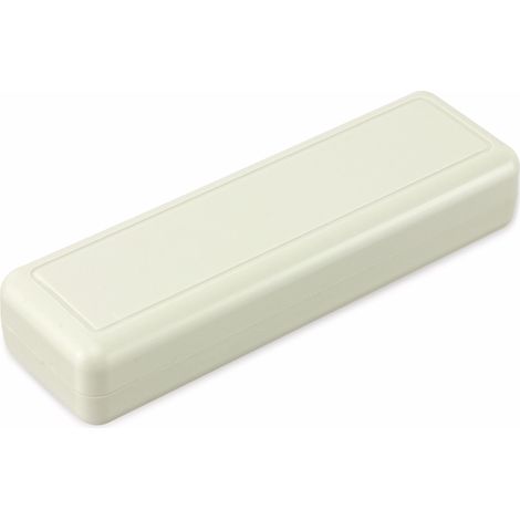 STRAPUBOX Boîtier en plastique avec compartiment à piles, Type 6090 GR, 129 x 40 x 24 mm (1/3)