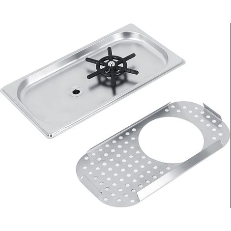 Rince Verre Automatique pour Évier - Nettoyeur Haute Pression pour Verres, Tasses et Pichets - Inox (1/5)